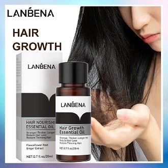 Lanbena Hair Oil, Hair Growth Oil, Lanbena 20ml Oil, Borsha Exclusive, Gazimartbd Beauty, Hair Care BD, Chul Pora Bondho Korar Oil, Lanbena Price in BD, Nourishing Hair Essential Oil, Hair Repair Esse