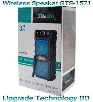 Rechargeable wireless Bluetooth Speaker GTS-1571 Microphone System with Microphone