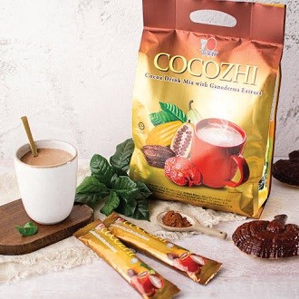 DXN Cocozhi (Cocoa Drink Mix with Ganoderma)-Delicious Chocolate Flavor Packed with Nutrition & Energy