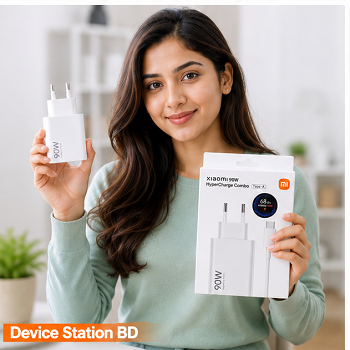 Xiaomi 90W Max HyperCharge Power Adapter & Type-A to Type-C Cable Set