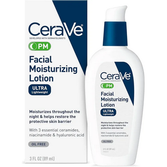 CeraVe PM Facial Moisturizing Lotion Fragrance Free for Nighttime 89 ml