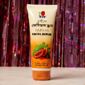 DXN Papaya Facial Scrub (100ml)-উজ্জ্বল ও প্রাণবন্ত ত্বকের প্রাকৃতিক রহস্য