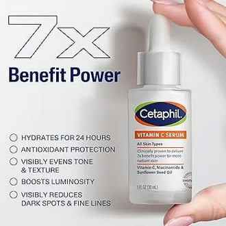 Cetaphil Vitamin C Serum for All Skin Types-30ml