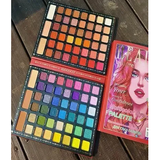 IGOODCO 82 Color Eyeshadow Palette 6 Blush & highlighter Combo Pallet