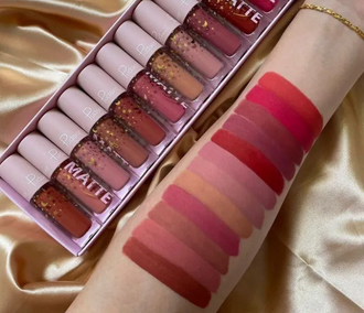 AIR MATTE Pudair 12 Colors Matte Lipstick Set